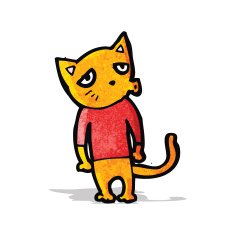 Cartoon Cat N134