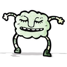 cartoon gas cloud creature
