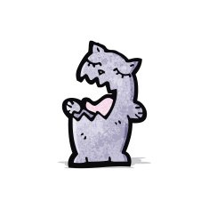 angry cartoon cat N4