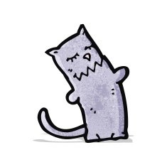 Cartoon Cat N137