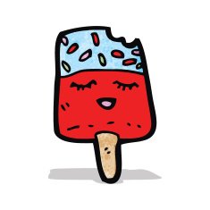 Cartoon Ice Lolly N6