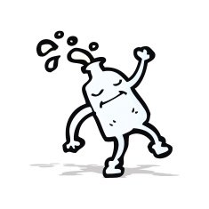 milk bottle cartoon character N2