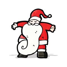 Cartoon Santa Claus N126