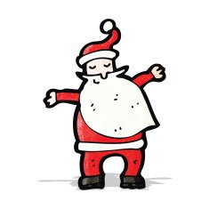 Cartoon Santa Claus N127