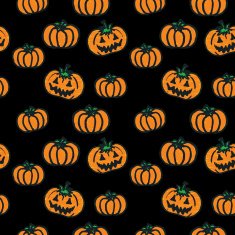 hand-drawn Halloween pumpkins