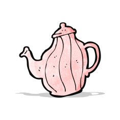 Cartoon Teapot N13