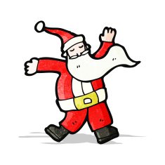 Cartoon Santa Claus N130