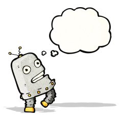 Cartoon Robot N70