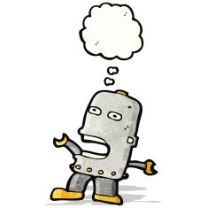 Cartoon Robot N71