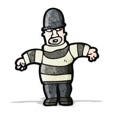 Cartoon Burglar N11