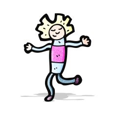 cartoon dancing doll