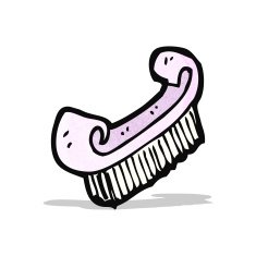 cartoon nail brush N2