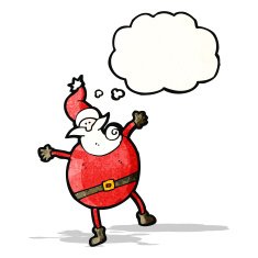 Cartoon Santa Claus N131