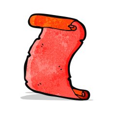 Cartoon Scroll N9