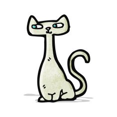Cartoon Cat N139