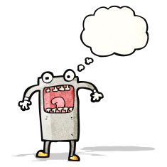 Cartoon Robot N73
