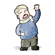 cartoon singing man N5