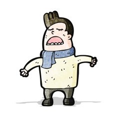 cartoon singing man N6