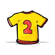 cartoon sports shirt N3