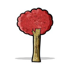 Cartoon Tree N106