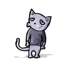 Cartoon Cat N141