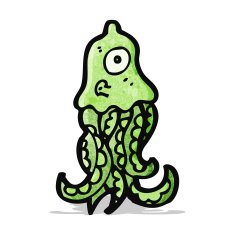 Cartoon Octopus N36