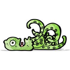 Cartoon Octopus N37