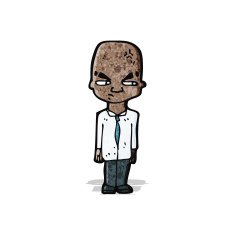 cartoon bald man N9