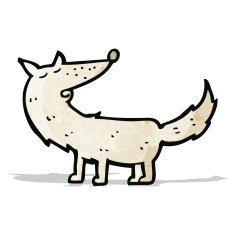 Cartoon Wolf N53