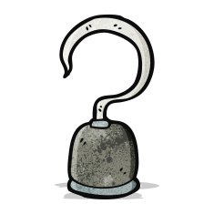 cartoon pirate hook