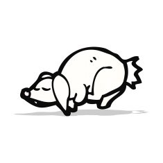 cartoon white rabbit N4