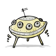 Cartoon UFO N2