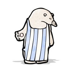 Cartoon Polar Bear N36