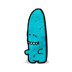 weird alien cartoon