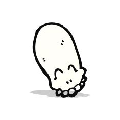 Cartoon Skull N27
