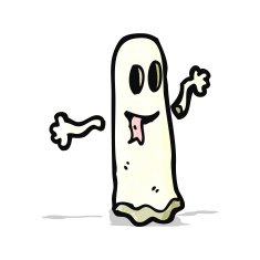Cartoon Ghost N80