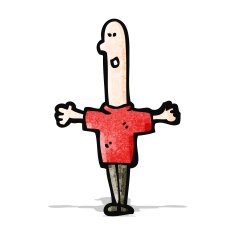 cartoon bald man N10