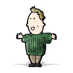 happy cartoon man N4