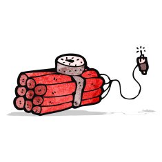 Cartoon Bomb N27