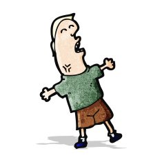 cartoon stressed man N6