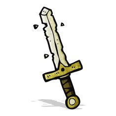 Cartoon Sword N25