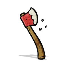 Cartoon Axe N13