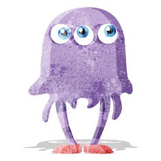 Cartoon Alien N55