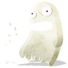 spooky ghost cartoon N8