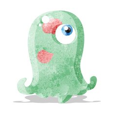 Cartoon Alien N58