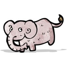 Cartoon Elephant N51