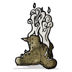 smelly old boots cartoon N2
