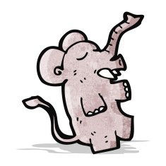 Cartoon Elephant N54