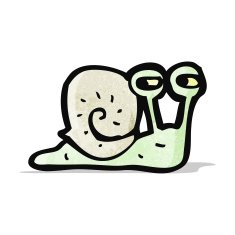 Cartoon Snail N42