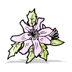 Cartoon Flowers N29